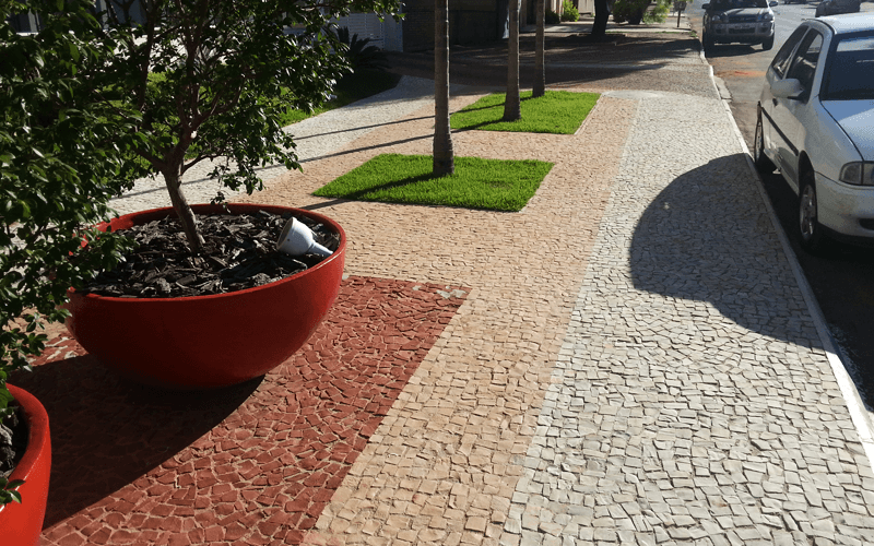 6 Dicas Para Decorar A Cal ada Em Pedra Portuguesa Da Frente De Casa